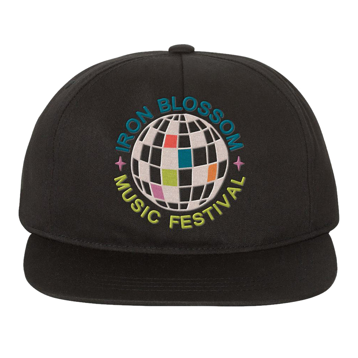 Disco Ball Snapback Hat