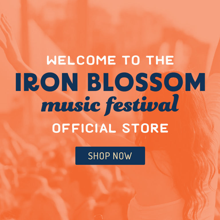 Welcome to the Iron Blossom Music Festival official store. Shop now.